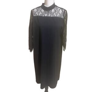 Twinset lace shift dress